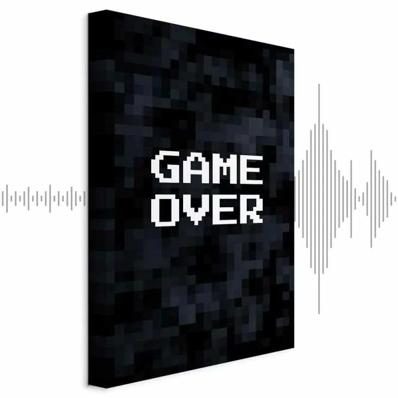 Obraz - Game Over w pikselach - obrazek 1