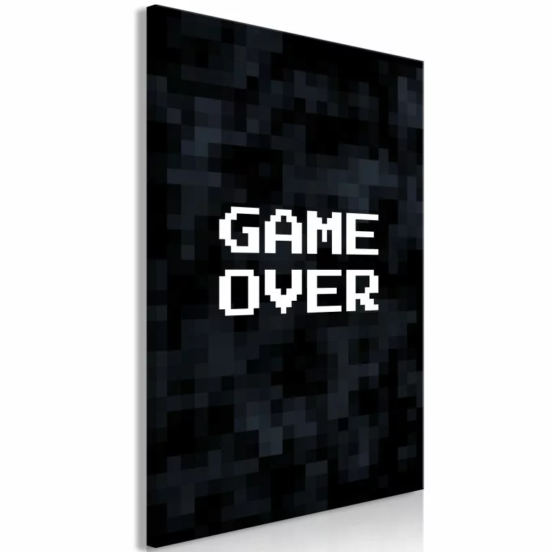 Obraz - Game Over w pikselach - obrazek 1
