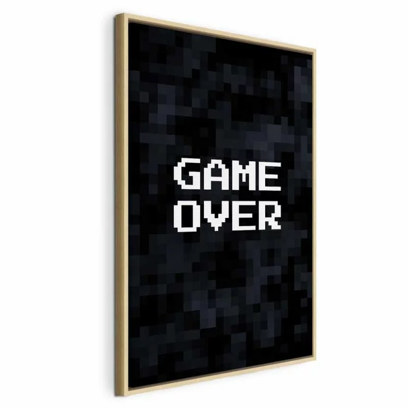 Obraz - Game Over w pikselach - obrazek 1
