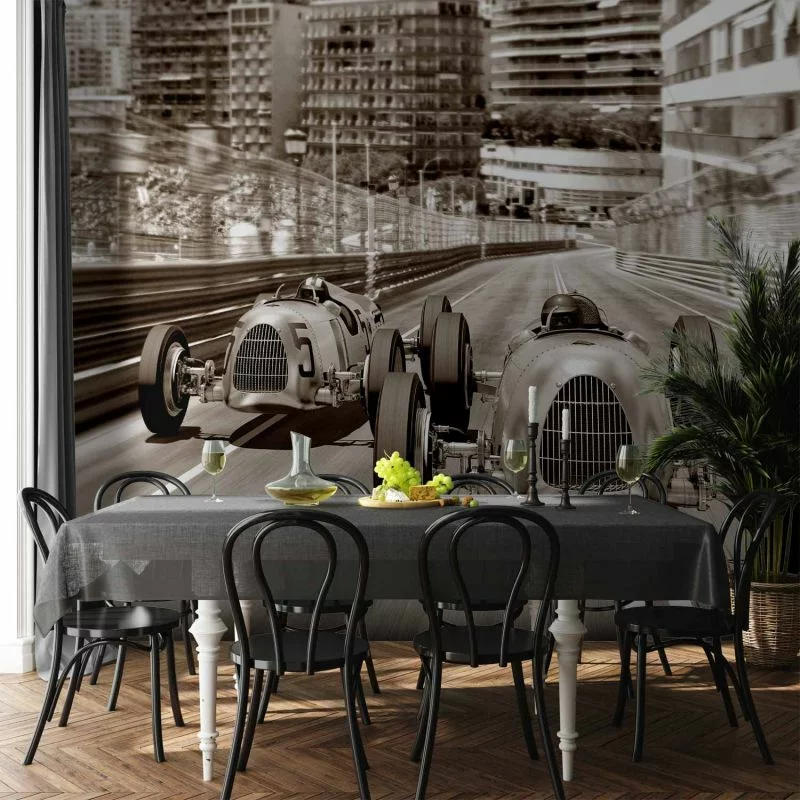 Fototapeta wodoodporna - Retro Formuła 1 - obrazek 1