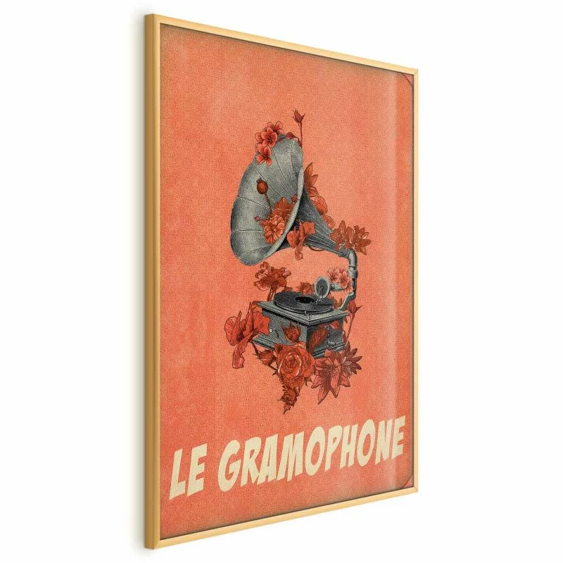Plakat - Gramofon - obrazek 1