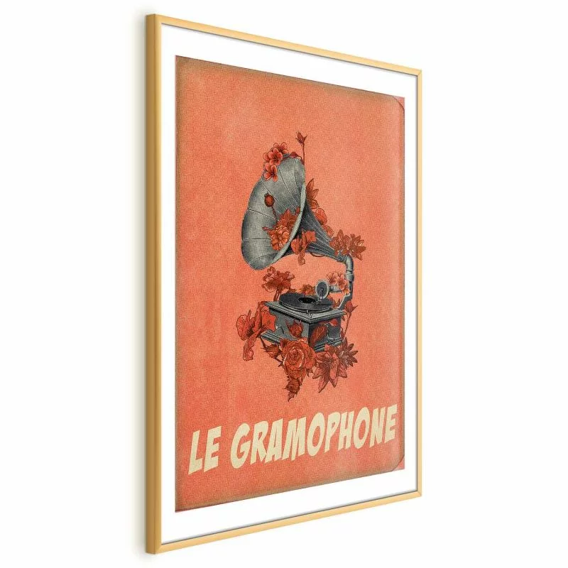 Plakat - Gramofon - obrazek 1