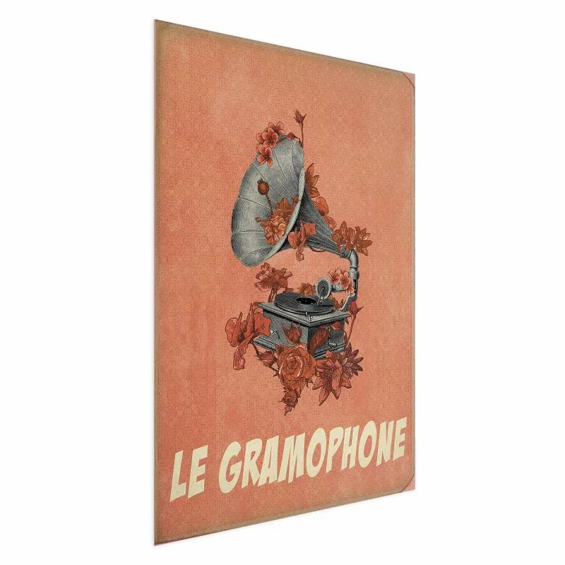 Plakat - Gramofon - obrazek 1