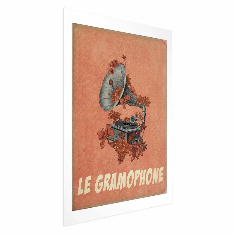 Plakat - Gramofon - obrazek 1