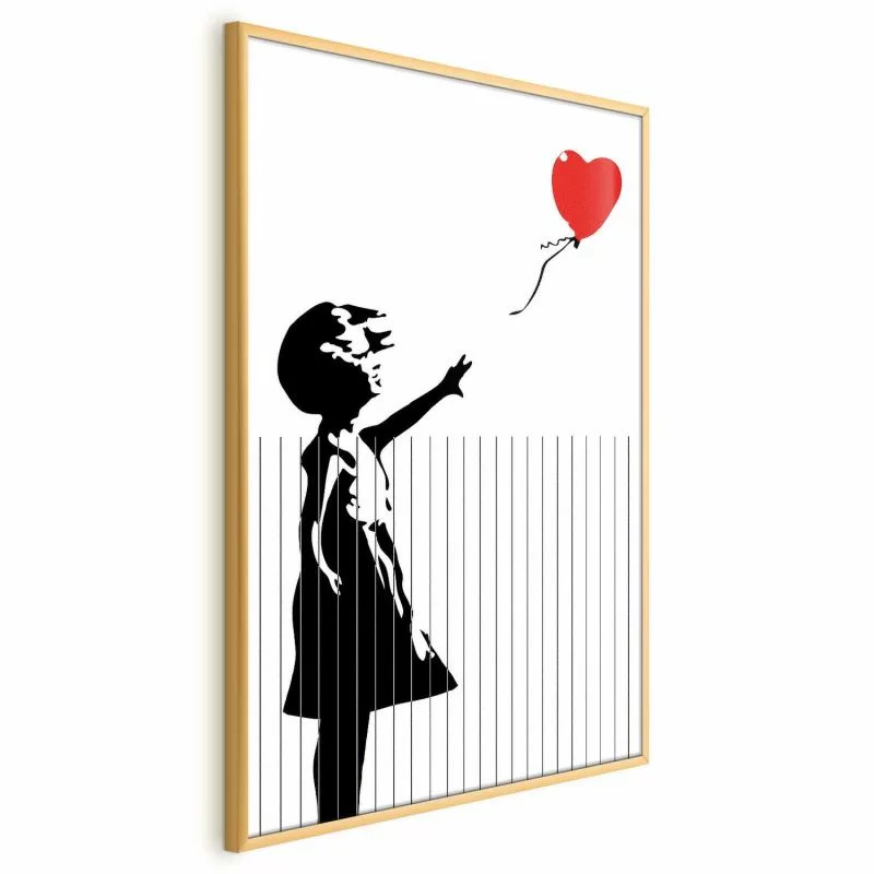Plakat - Pocięty Banksy - obrazek 1