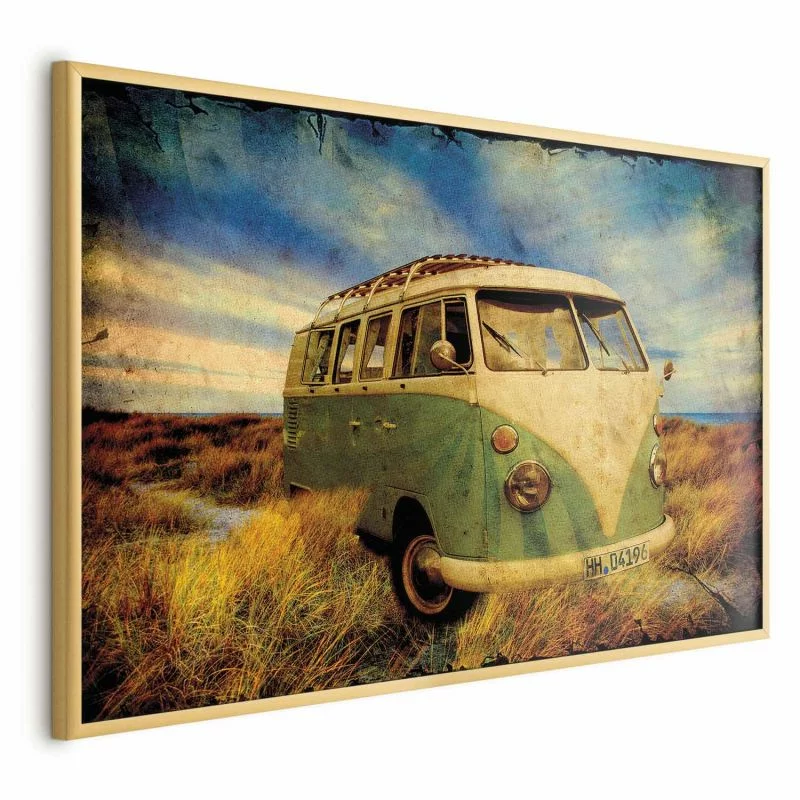 Plakat - Retro bus - obrazek 1