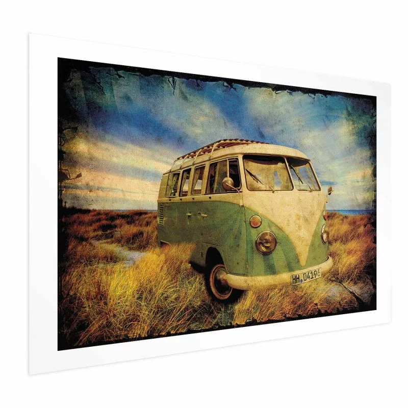 Plakat - Retro bus - obrazek 1
