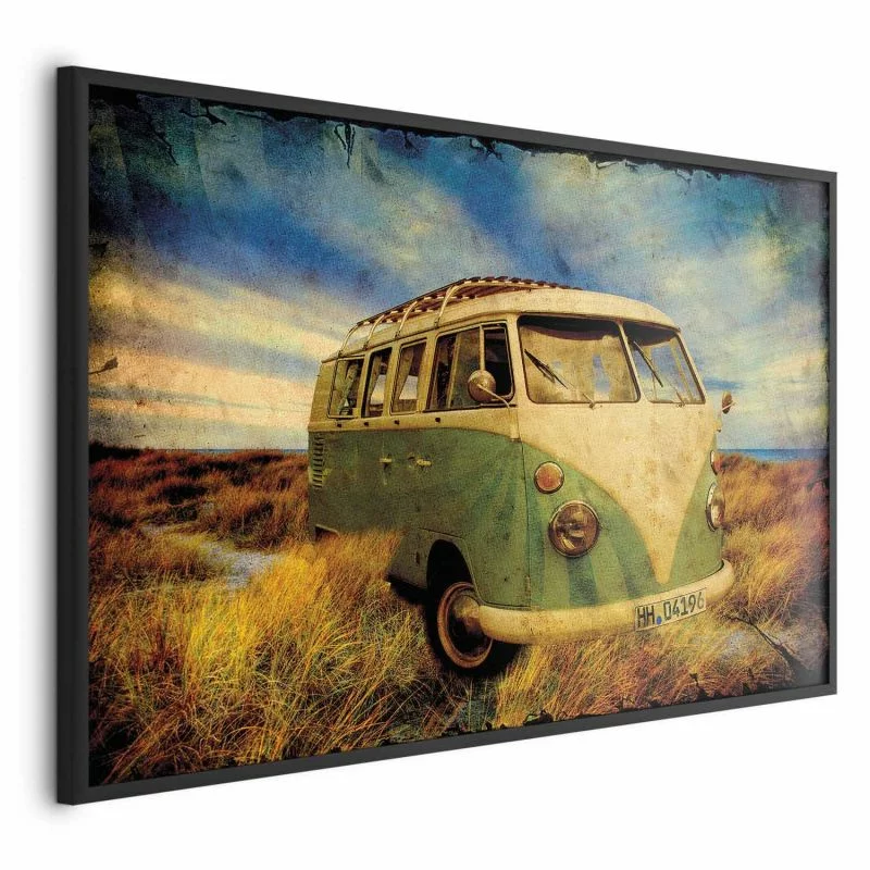 Plakat - Retro bus - obrazek 1
