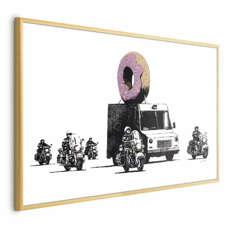 Plakat - Pączkowa policja - obrazek 1