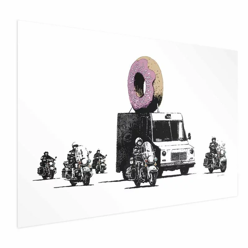 Plakat - Pączkowa policja - obrazek 1
