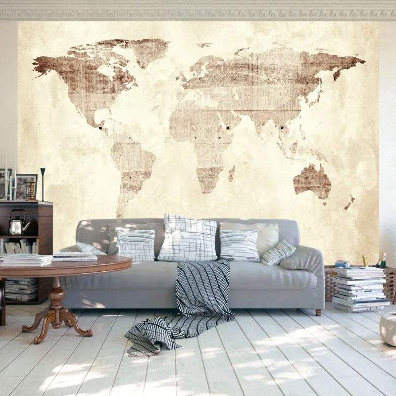 Fototapeta wodoodporna - Drogocenna mapa - obrazek 1