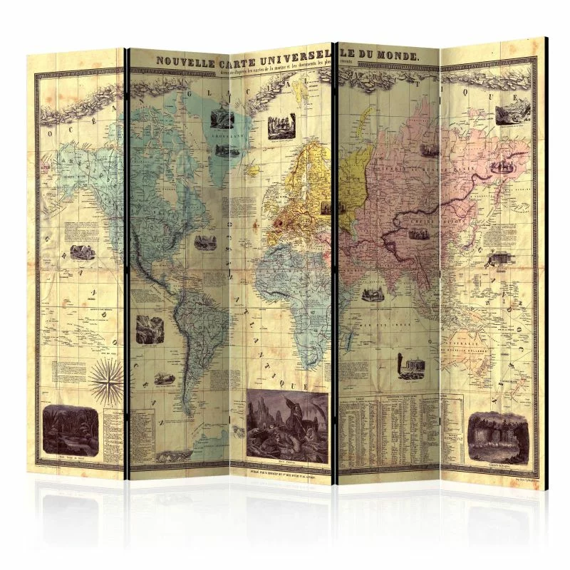 Parawan - Nouvelle Carte Du Monde - obrazek 1