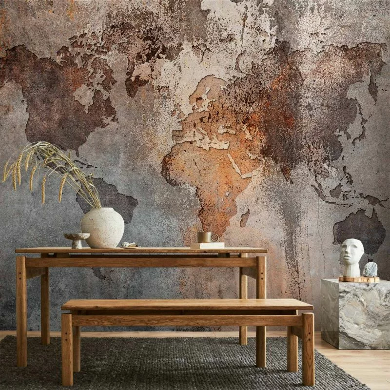 Fototapeta - Kolory mapy - obrazek 1