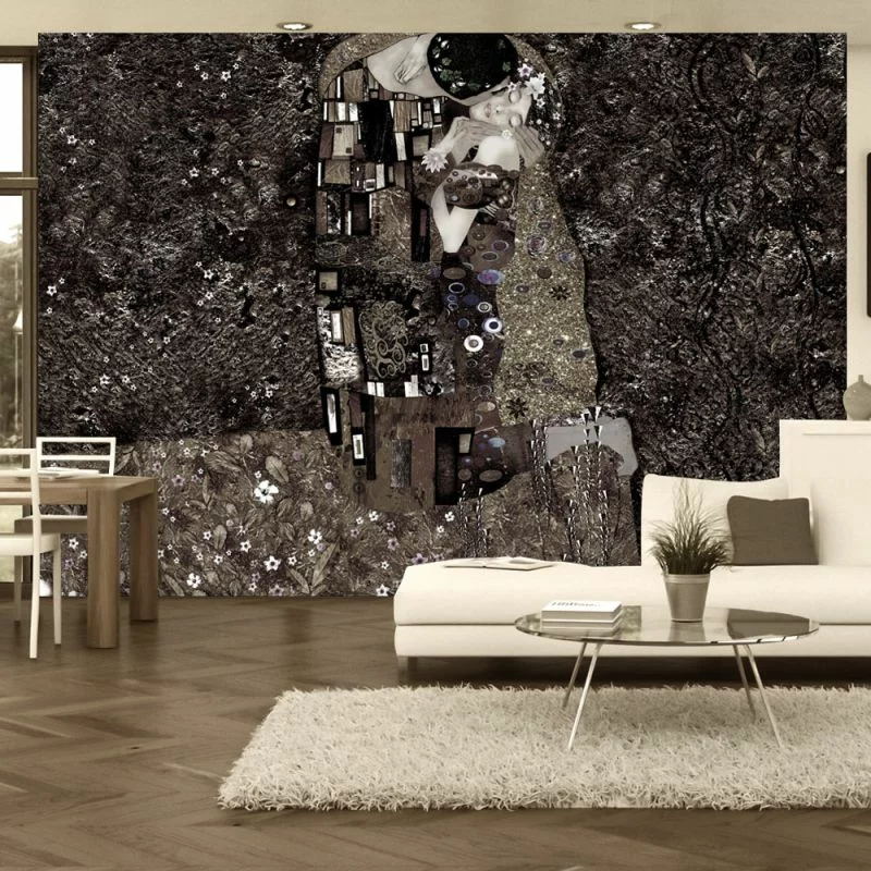 Fototapeta wodoodporna - Klimt inspiracja - Wspomnienie czułości - obrazek 1
