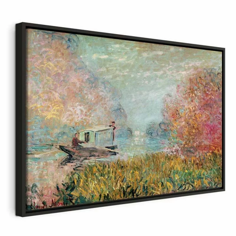 Obraz - Claude Monet – Barka na Sekwanie - obrazek 1