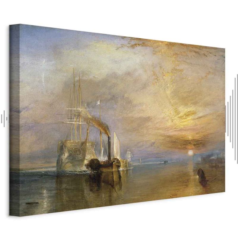 Obraz - William Turner &ndash; Ostatnia droga Temeraire&rsquo;a