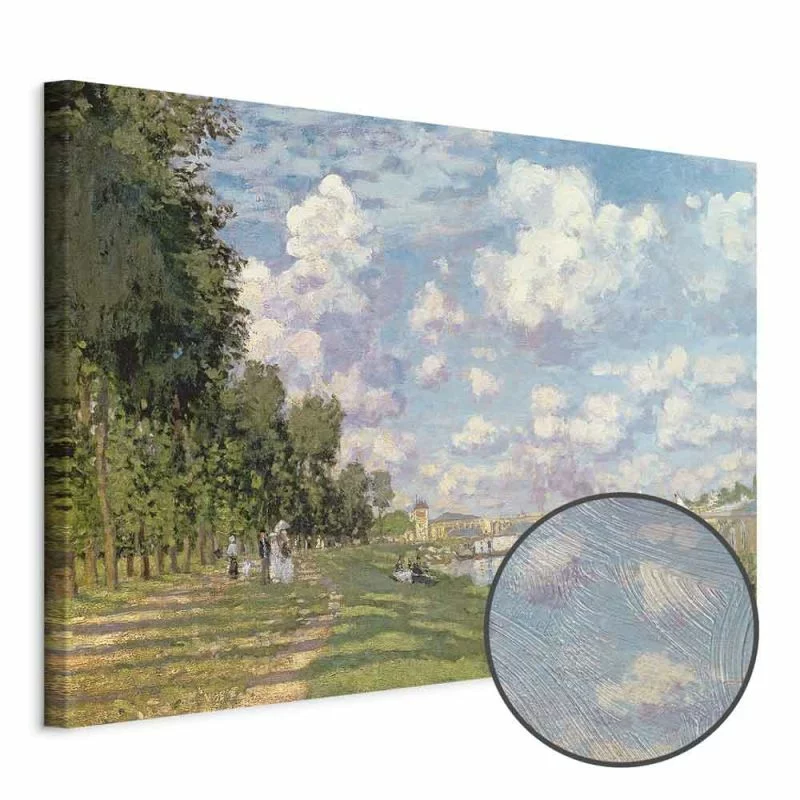 Obraz - Claude Monet – Przystań w Argenteuil - obrazek 1