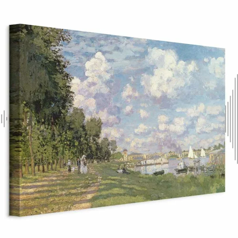 Obraz - Claude Monet – Przystań w Argenteuil - obrazek 1