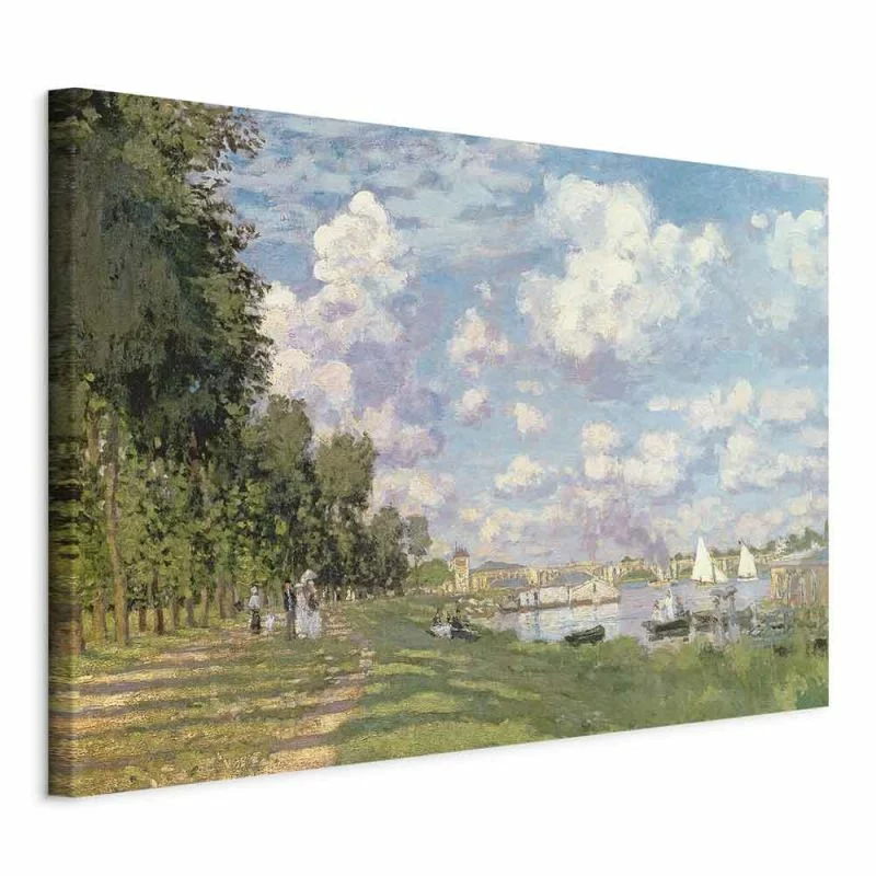 Obraz - Claude Monet – Przystań w Argenteuil - obrazek 1