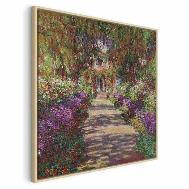 Obraz - Claude Monet – Ścieżka w ogrodzie w Giverny - obrazek 1