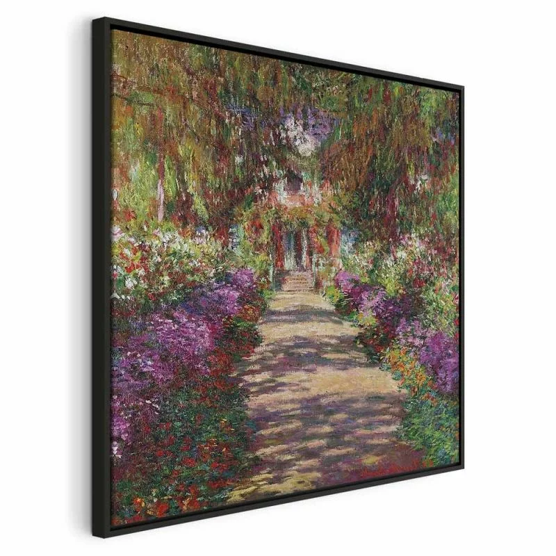 Obraz - Claude Monet – Ścieżka w ogrodzie w Giverny - obrazek 1
