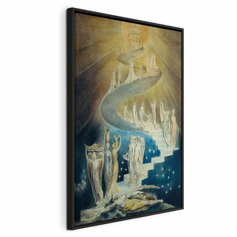 Obraz - William Blake – Drabina Jakubowa - obrazek 1