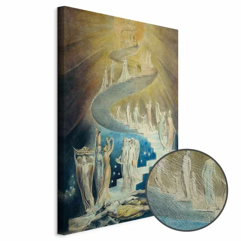 Obraz - William Blake – Drabina Jakubowa - obrazek 1