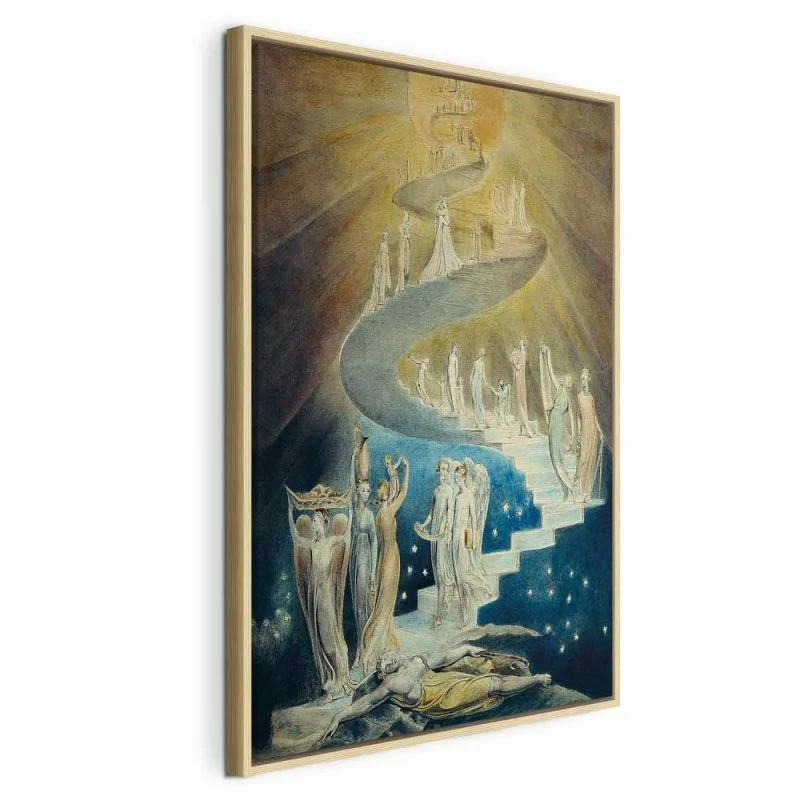 Obraz - William Blake – Drabina Jakubowa - obrazek 1