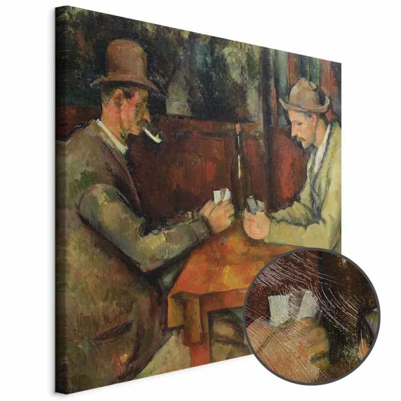 Obraz - Paul Cézanne – Grający w karty - obrazek 1