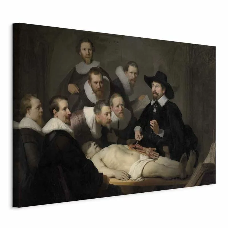 Obraz - Rembrandt – Lekcja anatomii doktora Tulpa - obrazek 1