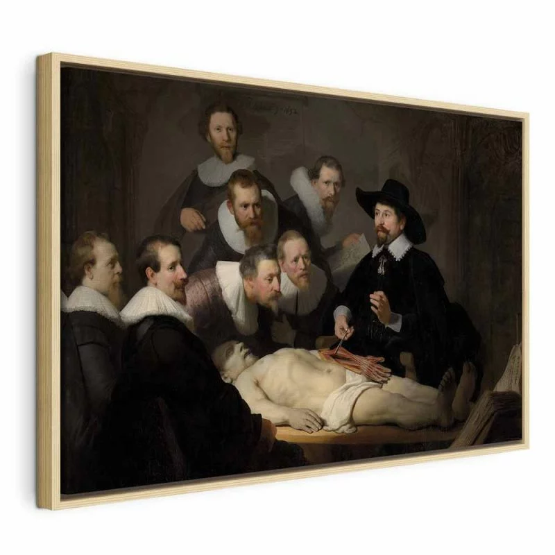 Obraz - Rembrandt – Lekcja anatomii doktora Tulpa - obrazek 1