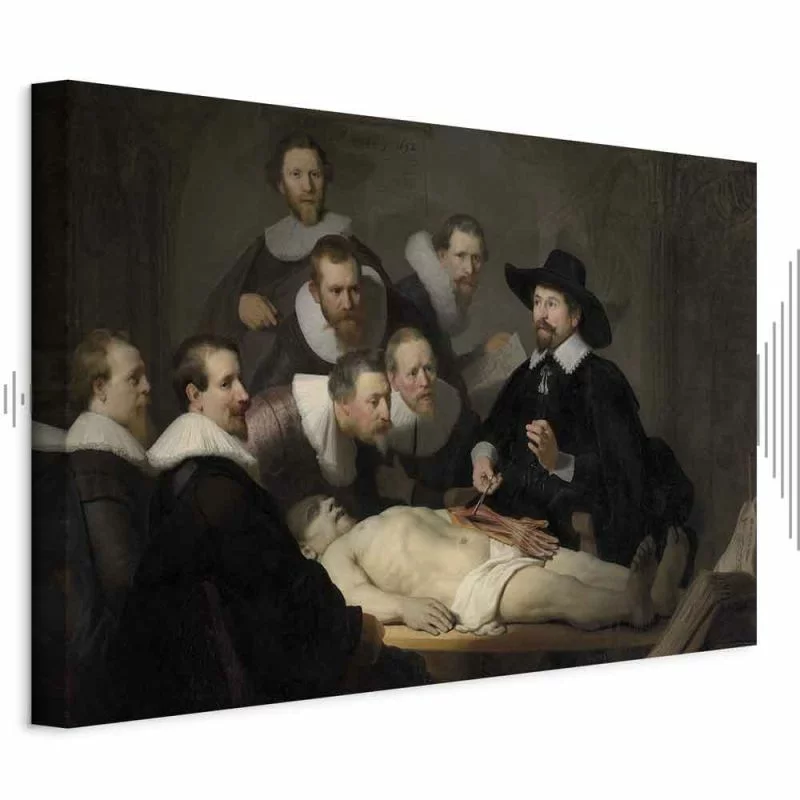 Obraz - Rembrandt – Lekcja anatomii doktora Tulpa - obrazek 1