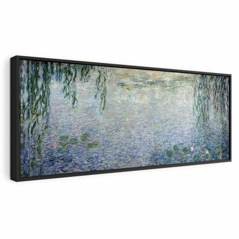 Obraz - Claude Monet – Nenufary (lilie wodne): dwie wierzby płaczące - obrazek 1