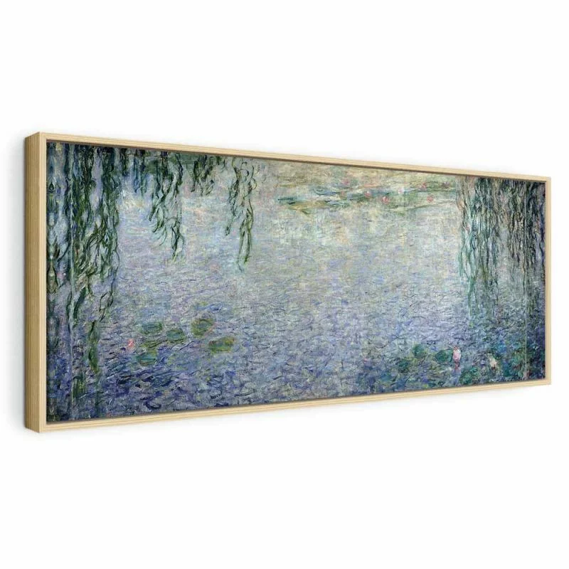 Obraz - Claude Monet – Nenufary (lilie wodne): dwie wierzby płaczące - obrazek 1