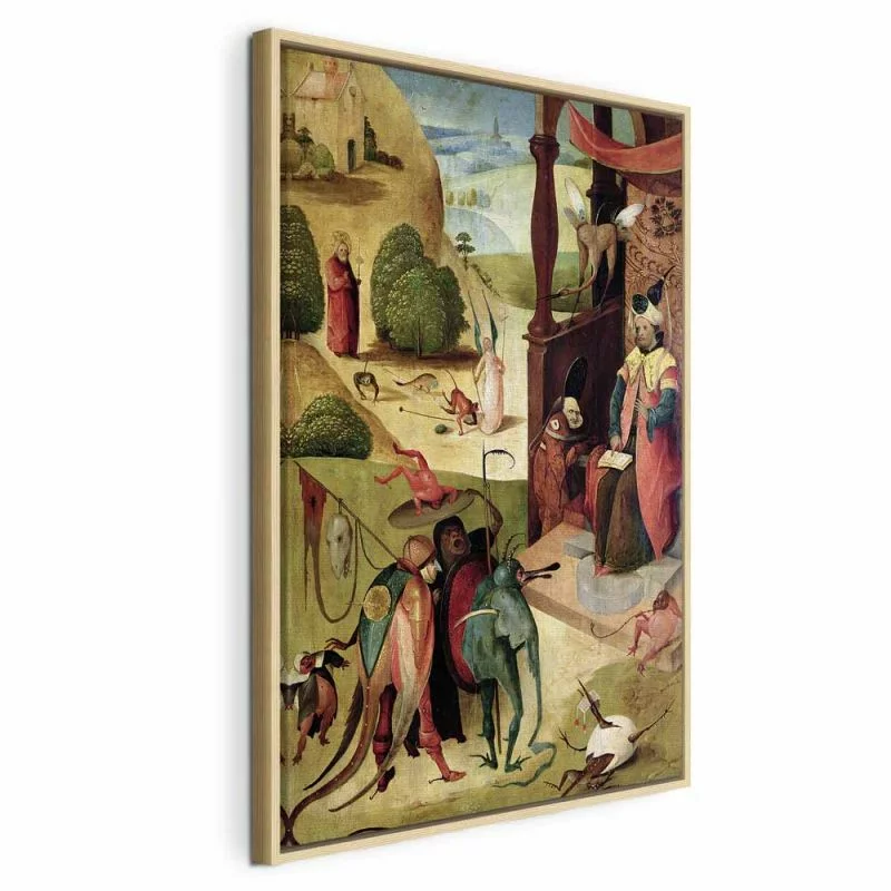 Obraz - Hieronim Bosch – Święty Jakub i czarnoksiężnik - obrazek 1
