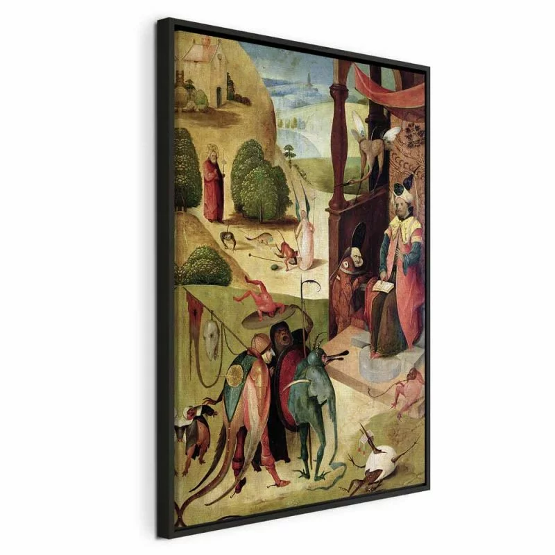 Obraz - Hieronim Bosch – Święty Jakub i czarnoksiężnik - obrazek 1