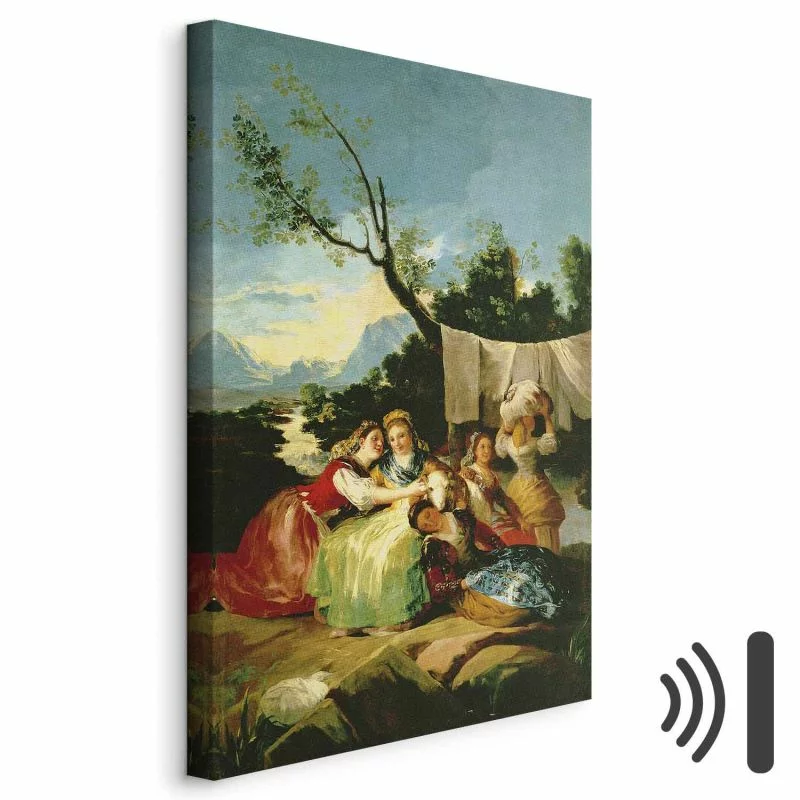 Obraz - Francisco Goya –  Praczki - obrazek 1