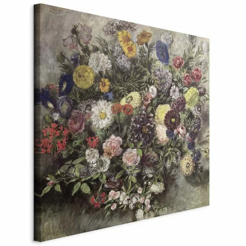 Obraz - Bouquet of Flowers (Eugène Delacroix) - obrazek 1