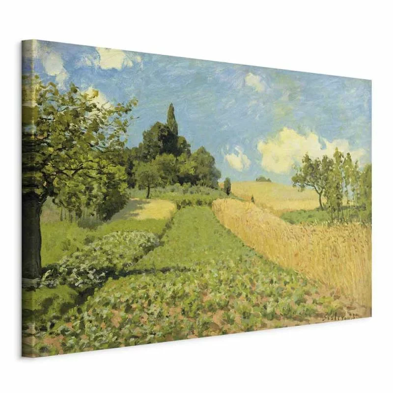 Obraz - Pole pszenicy koło Argenteuil (Alfred Sisley) - obrazek 1