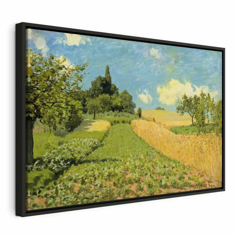Obraz - Pole pszenicy koło Argenteuil (Alfred Sisley) - obrazek 1