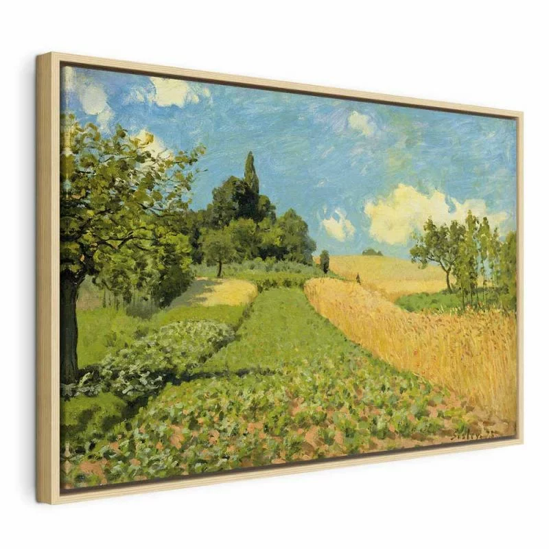 Obraz - Pole pszenicy koło Argenteuil (Alfred Sisley) - obrazek 1