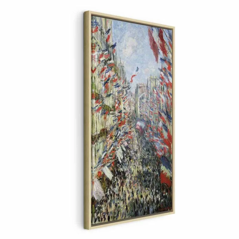 Obraz - Claude Monet – Ulica Montorgueil w Paryżu. Uroczystość 30 czerwca 1878 r. - obrazek 1