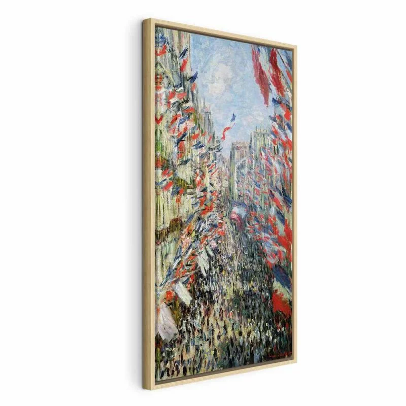 Obraz - Claude Monet – Ulica Montorgueil w Paryżu. Uroczystość 30 czerwca 1878 r. - obrazek 1