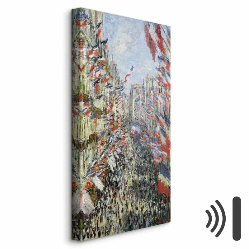 Obraz - Claude Monet – Ulica Montorgueil w Paryżu. Uroczystość 30 czerwca 1878 r. - obrazek 1