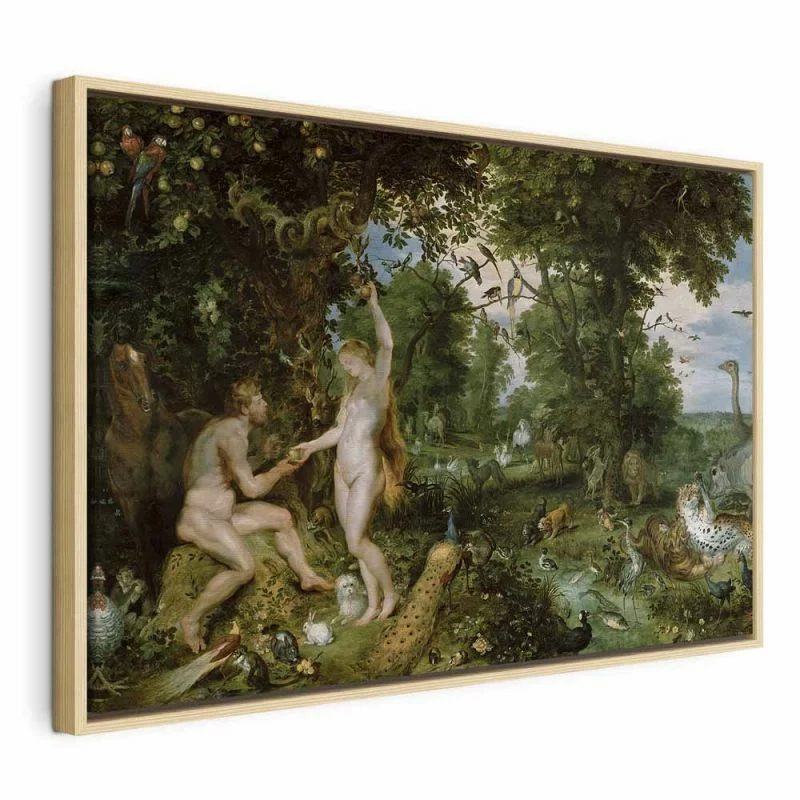 Obraz - Raj i grzech pierworodny (Peter Paul Rubens) - obrazek 1