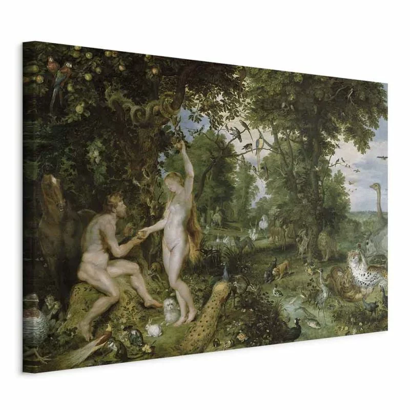 Obraz - Raj i grzech pierworodny (Peter Paul Rubens) - obrazek 1