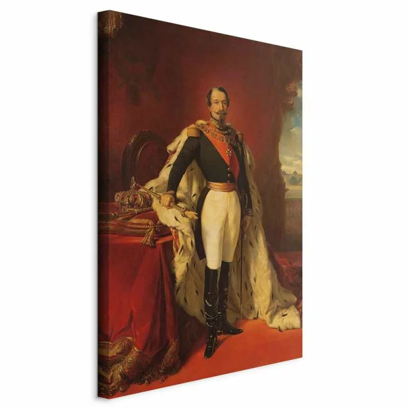 Obraz - Franz Xaver Winterhalter – Portret Napoleona III - obrazek 1
