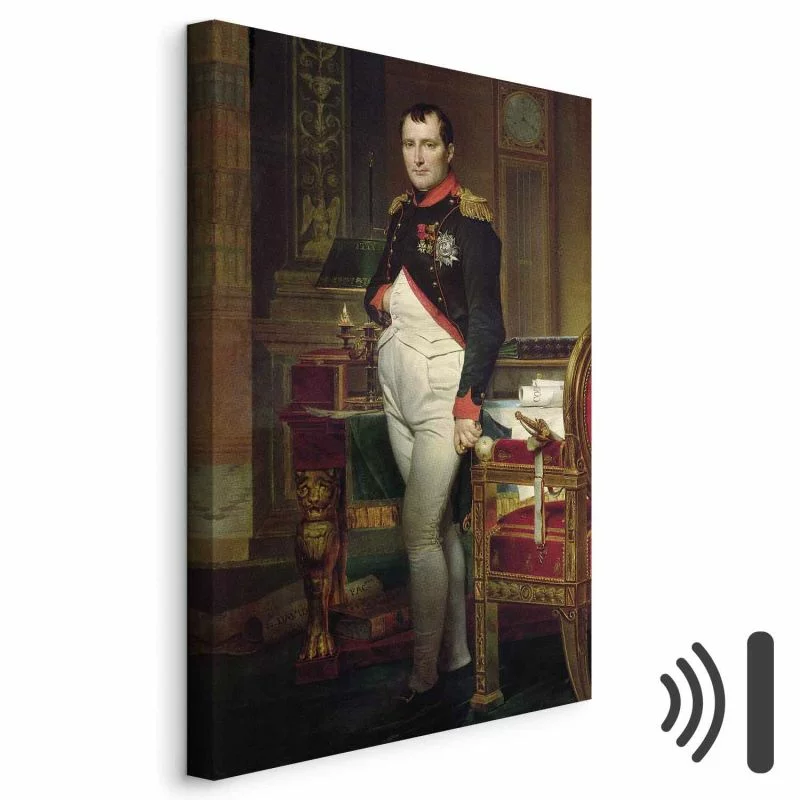 Obraz - Jacques-Louis David – Napoleon Bonaparte - obrazek 1