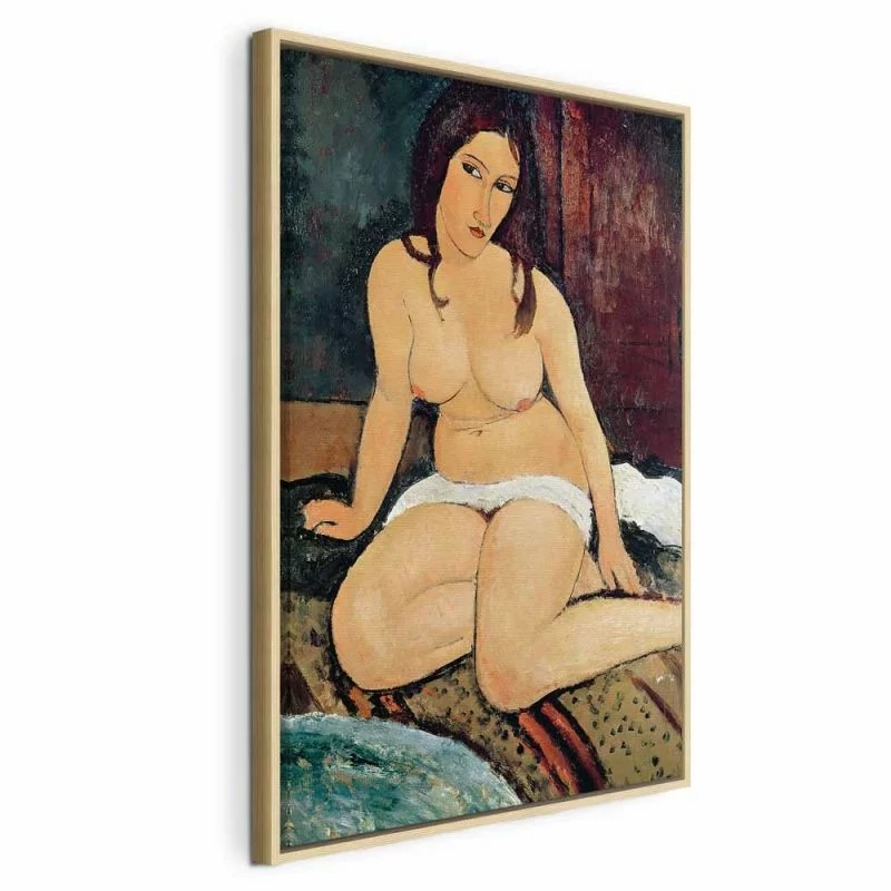 Obraz - Akt siedzący (Amedeo Modigliani) - obrazek 1
