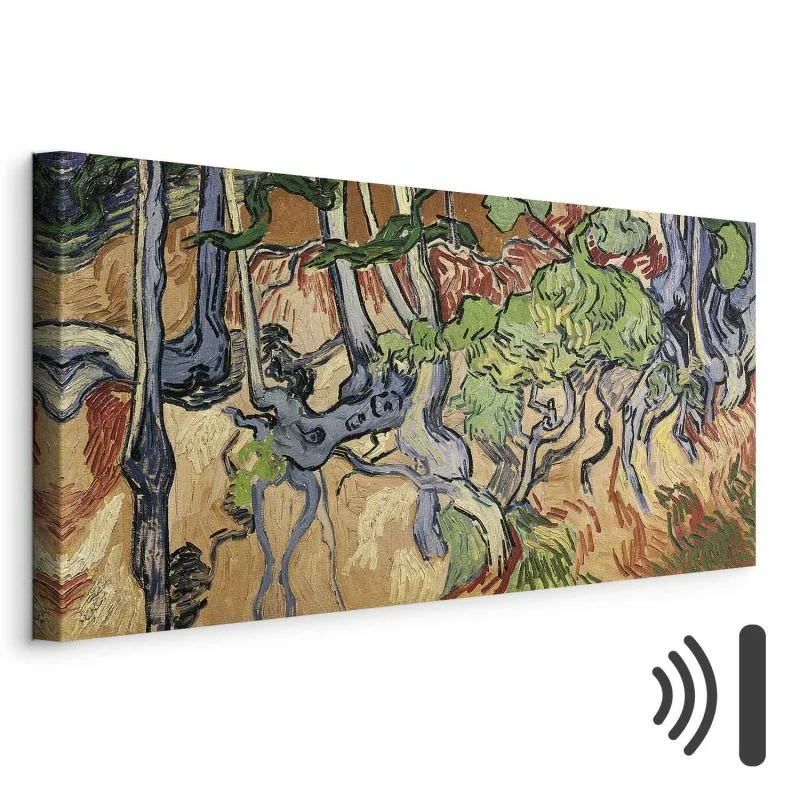 Obraz - Vincent Van Gogh – Korzenie drzew - obrazek 1